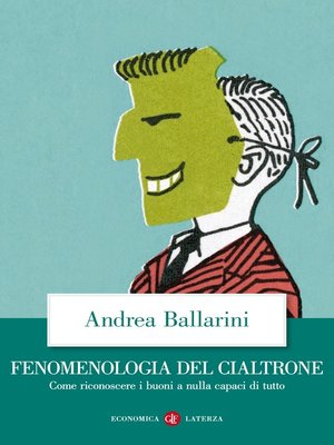 cover image of Fenomenologia del cialtrone